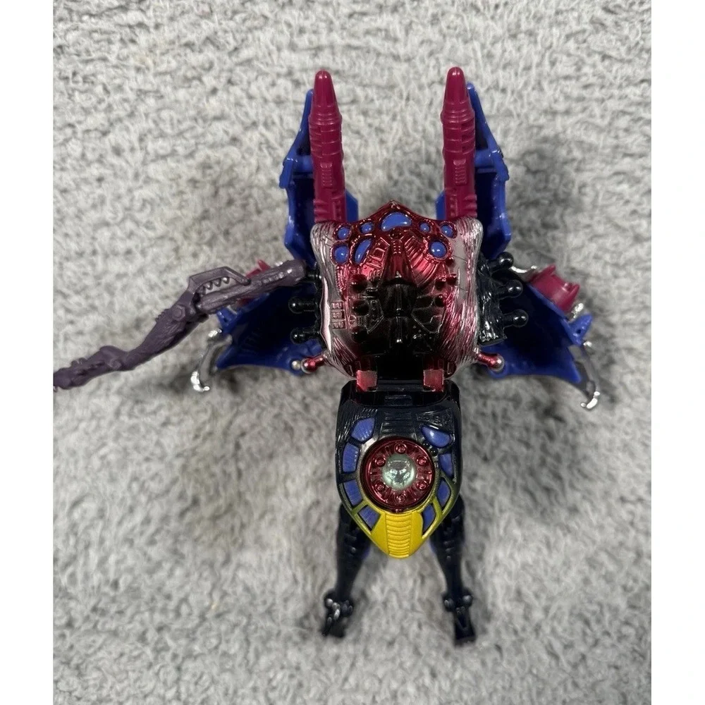 1998 Transformers Beast Wars Transmetals Blackarachnia Tranforming Spider Figure